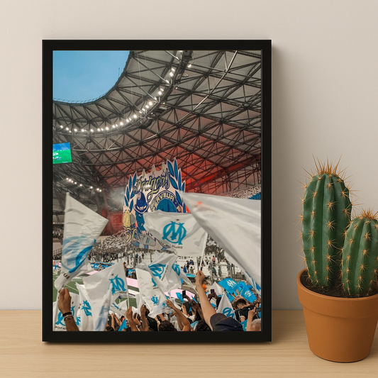 Olympique de Marseille Stade Vélodrome - Poster