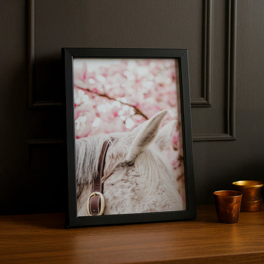 Cadre photo Équitation - Cheval Aesthetic Pink