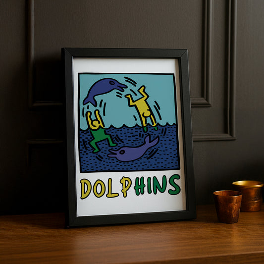 Cadre photo Keith Haring