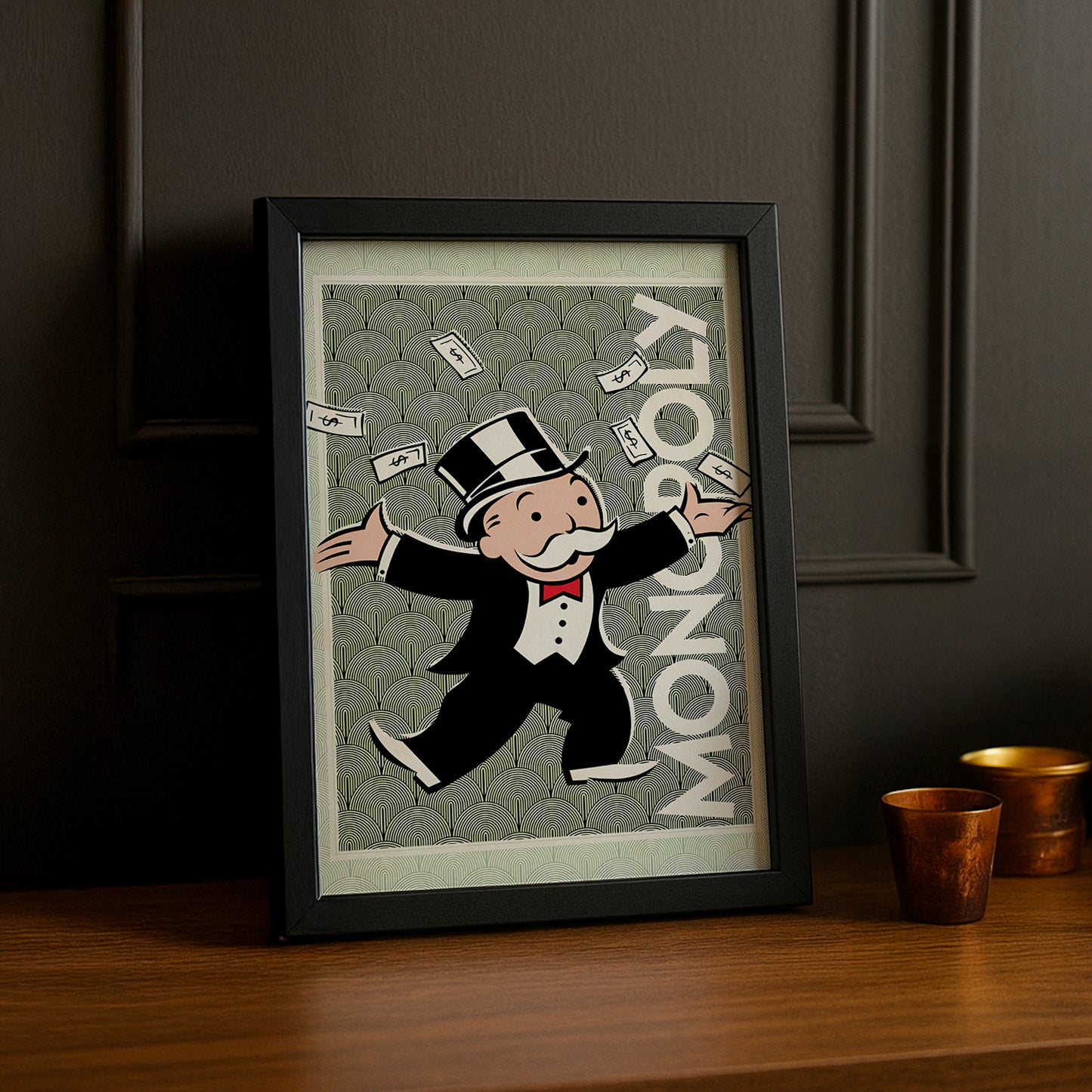 Monopoly Vert - Cadre photo