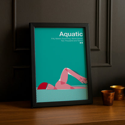 Cadre Photo Natation - World Games