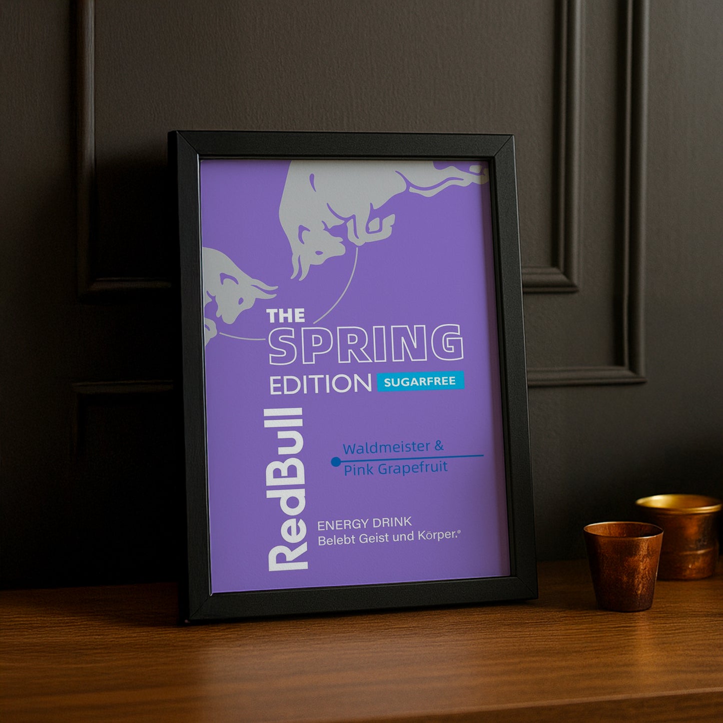 Cadre Photo Redbull - Pamplemousse rose