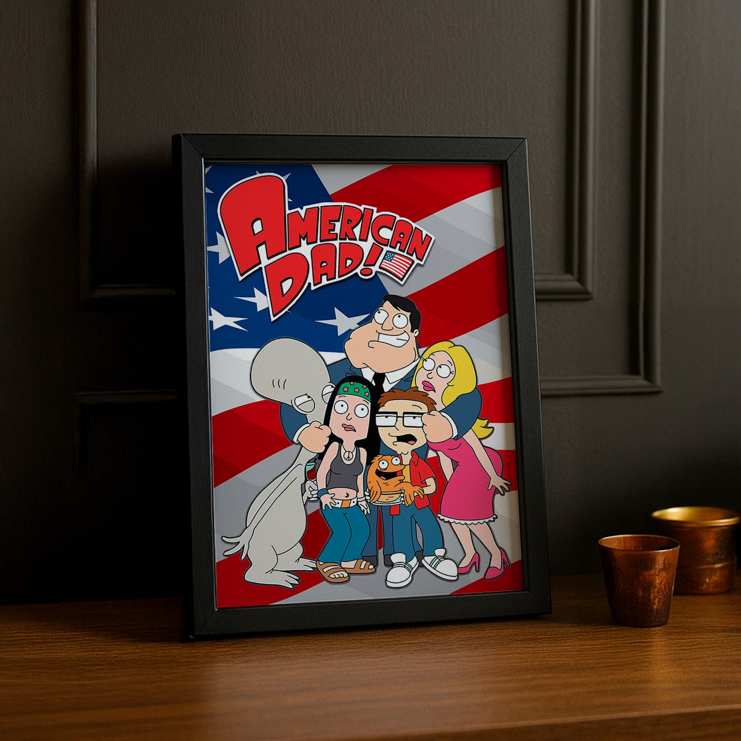 Cadre Photo American Dad - Affiche
