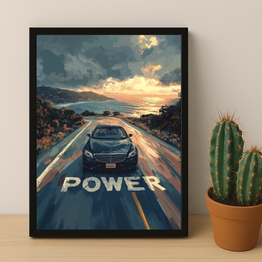 Mercedes Classe S - Poster