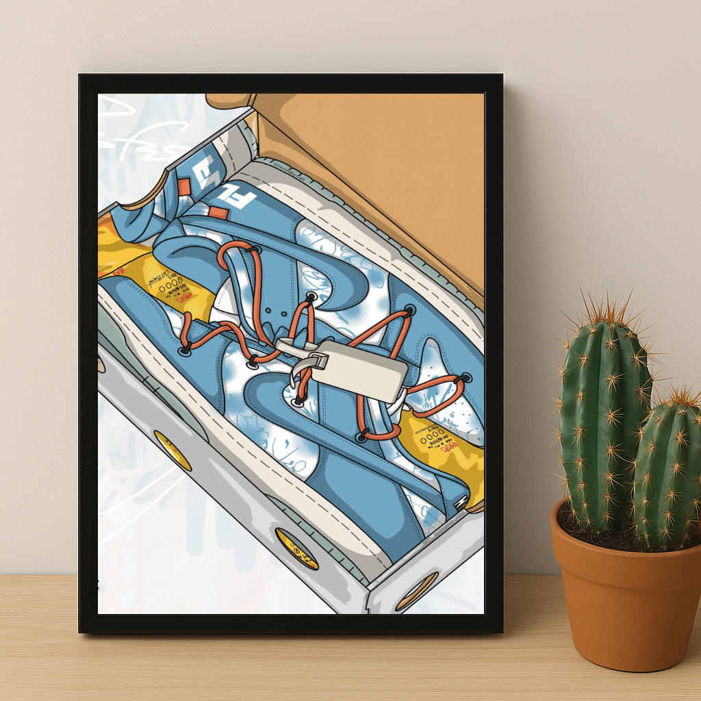Poster Nike Sneakers box