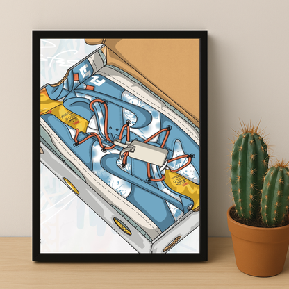 Poster Nike Sneakers box