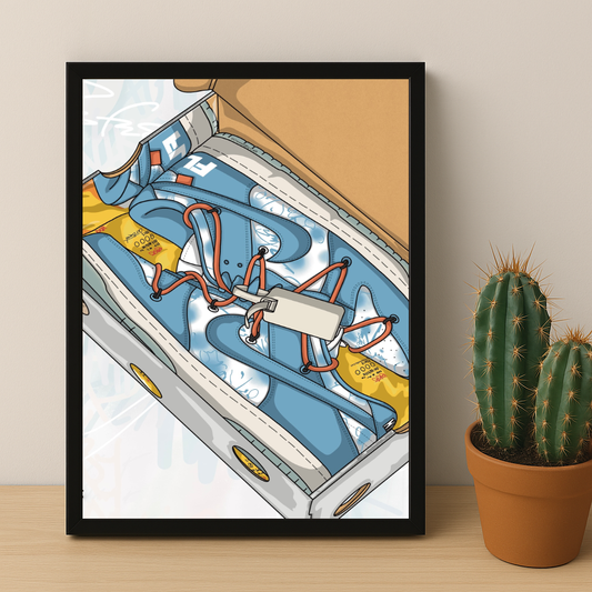 Poster Nike Sneakers box