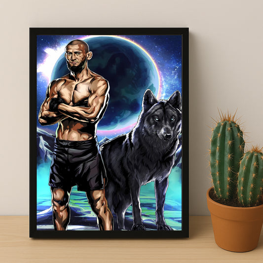 Poster UFC - Khamzat Chimaev Borz