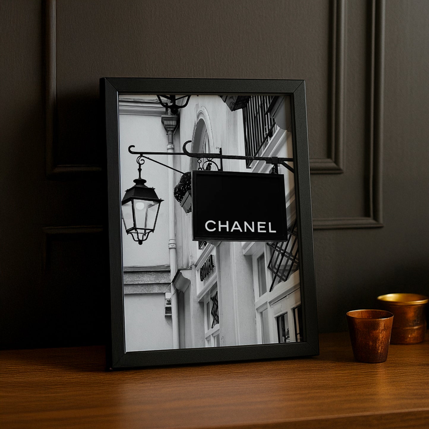 Cadre photo Chanel - Pancarte