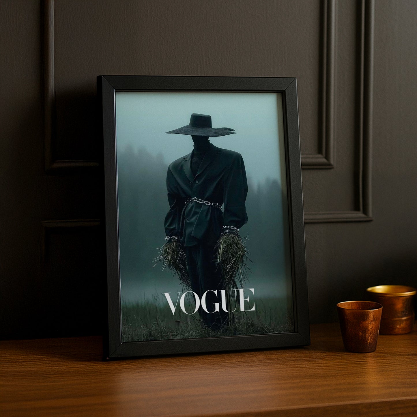Poster Photo Vogue - Black Aesthetic