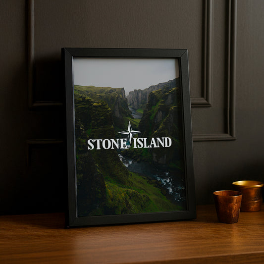 Poster Stone Island - Montagne