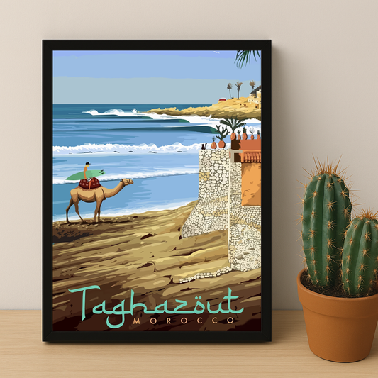 Taghazout Maroc - Cadre photo