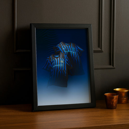 Poster Maillot Football - Inter Milan Kit 25-26