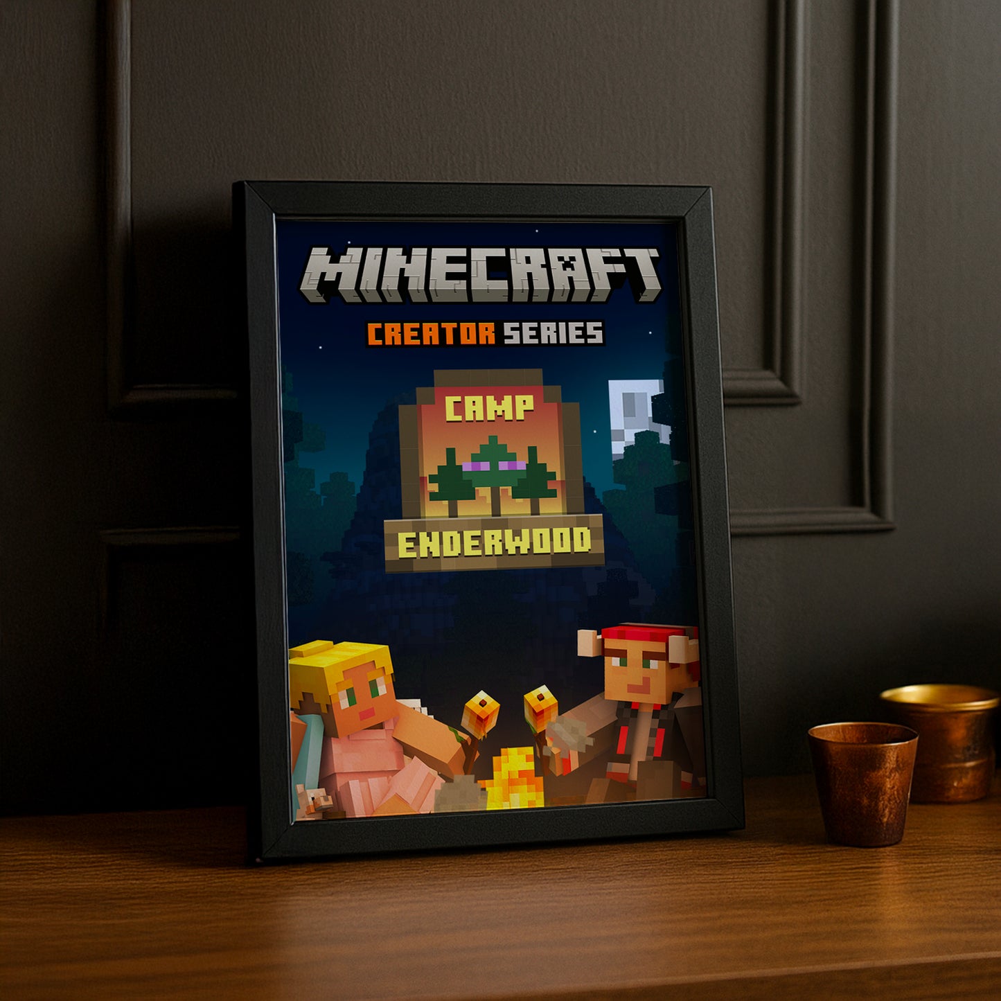 Cadre photo Minecraft - Enderwood