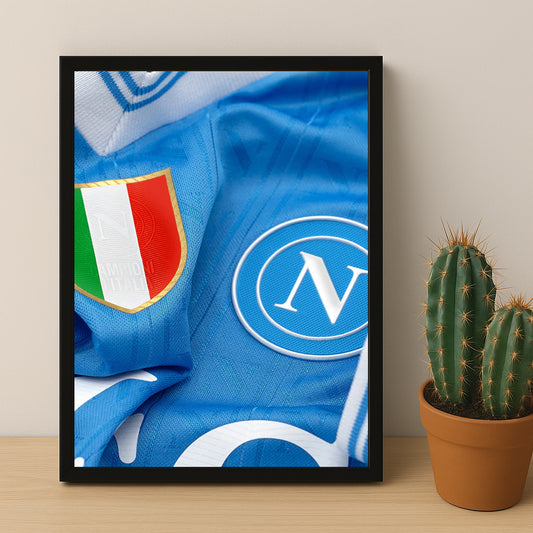 Poster Maillot Football - Napoli Kit 25-26