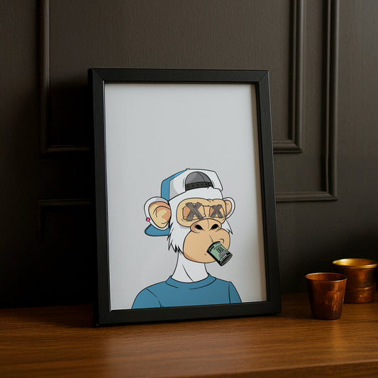 Cadre photo Bayc Ape Dollars