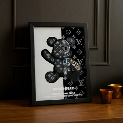 Cadre photo Louis Vuitton Ours