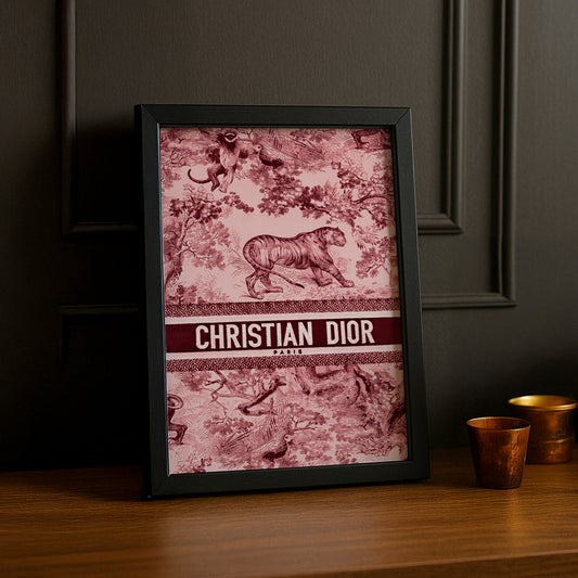 Cadre photo Christian Dior - Bandeau Rose