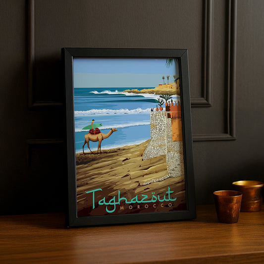 Taghazout Maroc - Cadre photo