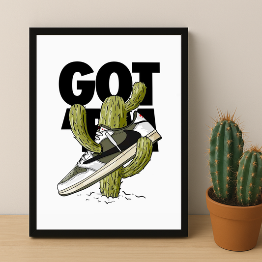 Poster Nike Got'Em Cactus Jack