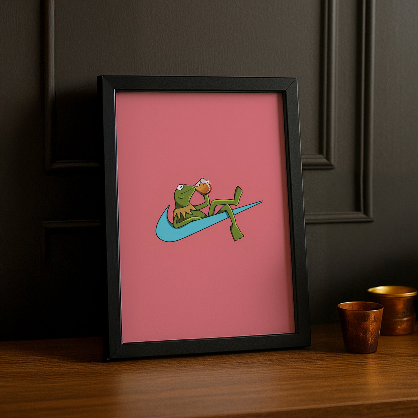 Poster Nike logo art