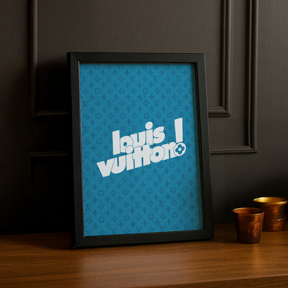 Cadre photo Louis Vuitton Blue