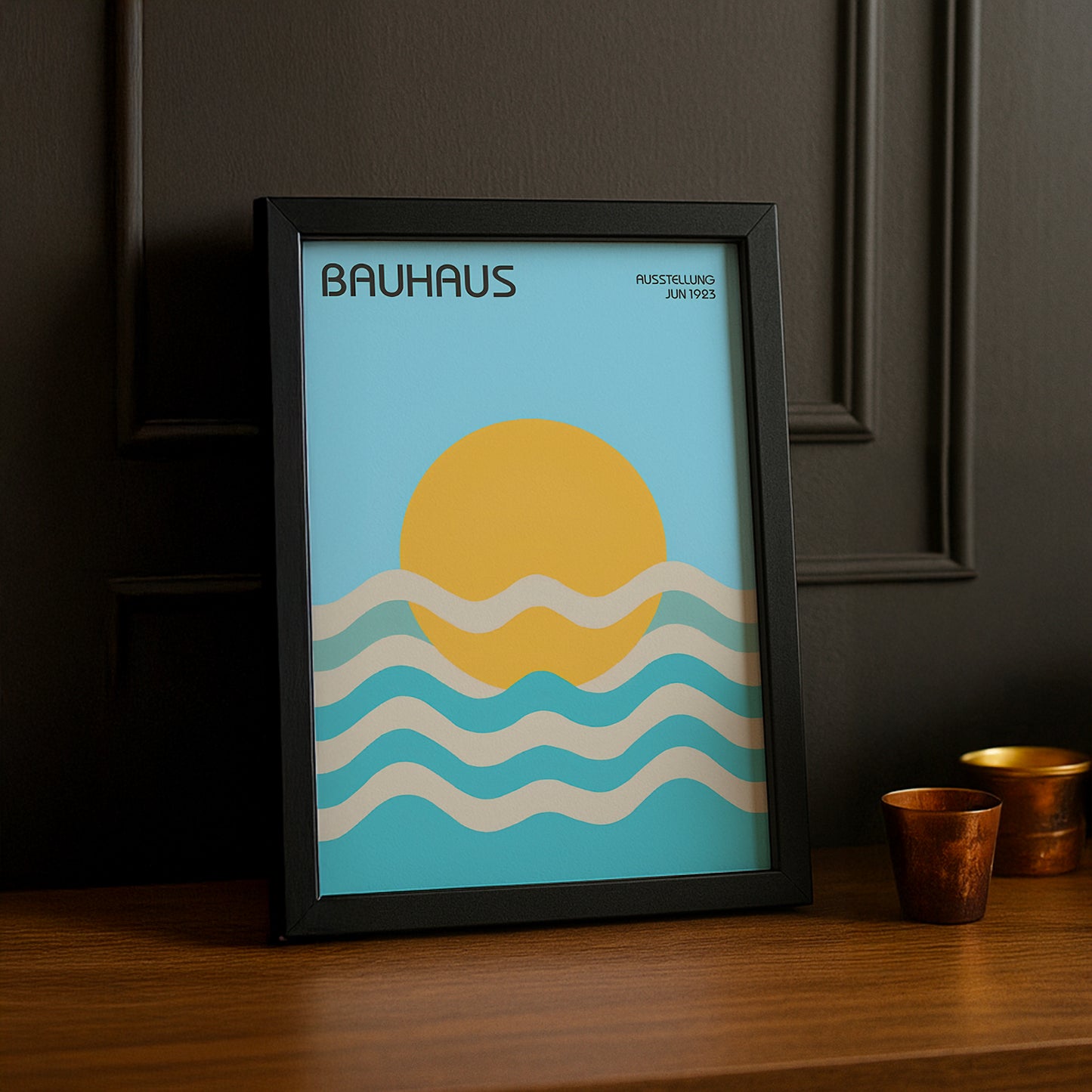 Cadre photo Bauhaus Soleil