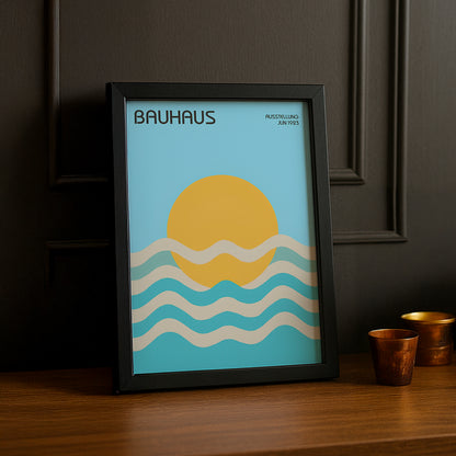 Cadre photo Bauhaus Soleil