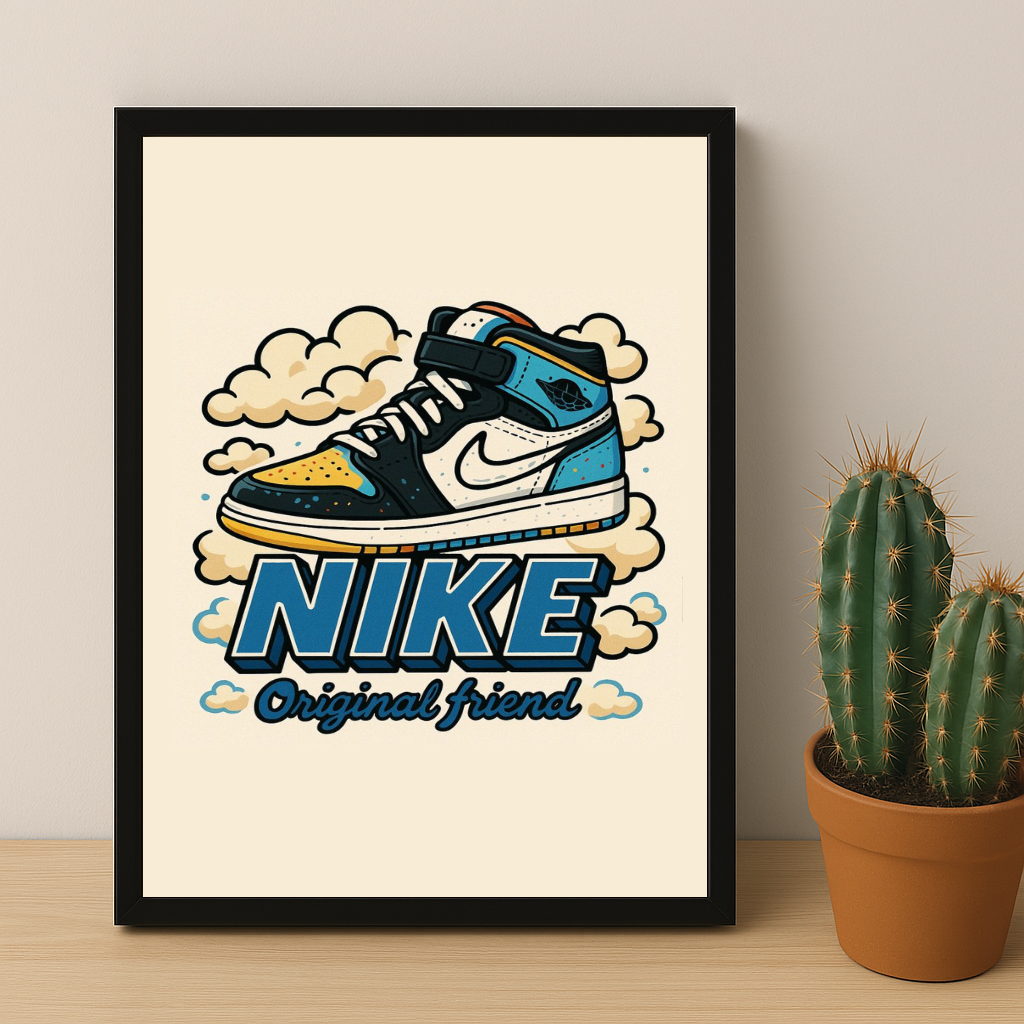 Poster Nike Air Jordan Illustration