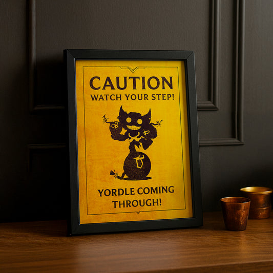 Cadre photo League of Legends Ziggs