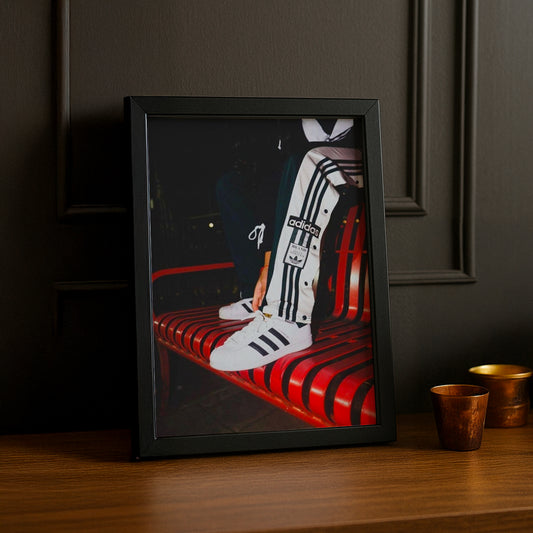 Cadre photo Adidas - 3 Bandes Rouge