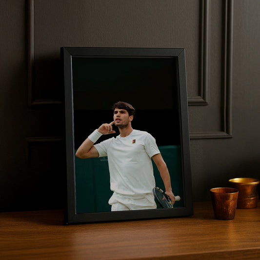 Cadre photo Tennis - Carlos Alcaraz