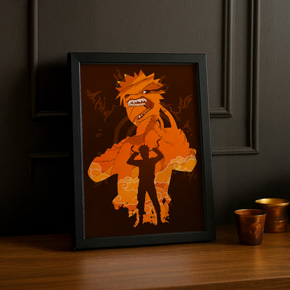 Cadre Photo Naruto - Naruto Double Exposure