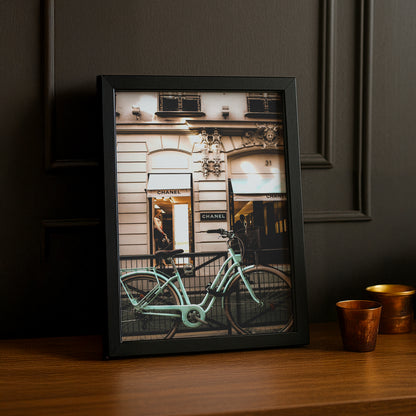 Cadre photo Chanel magasin