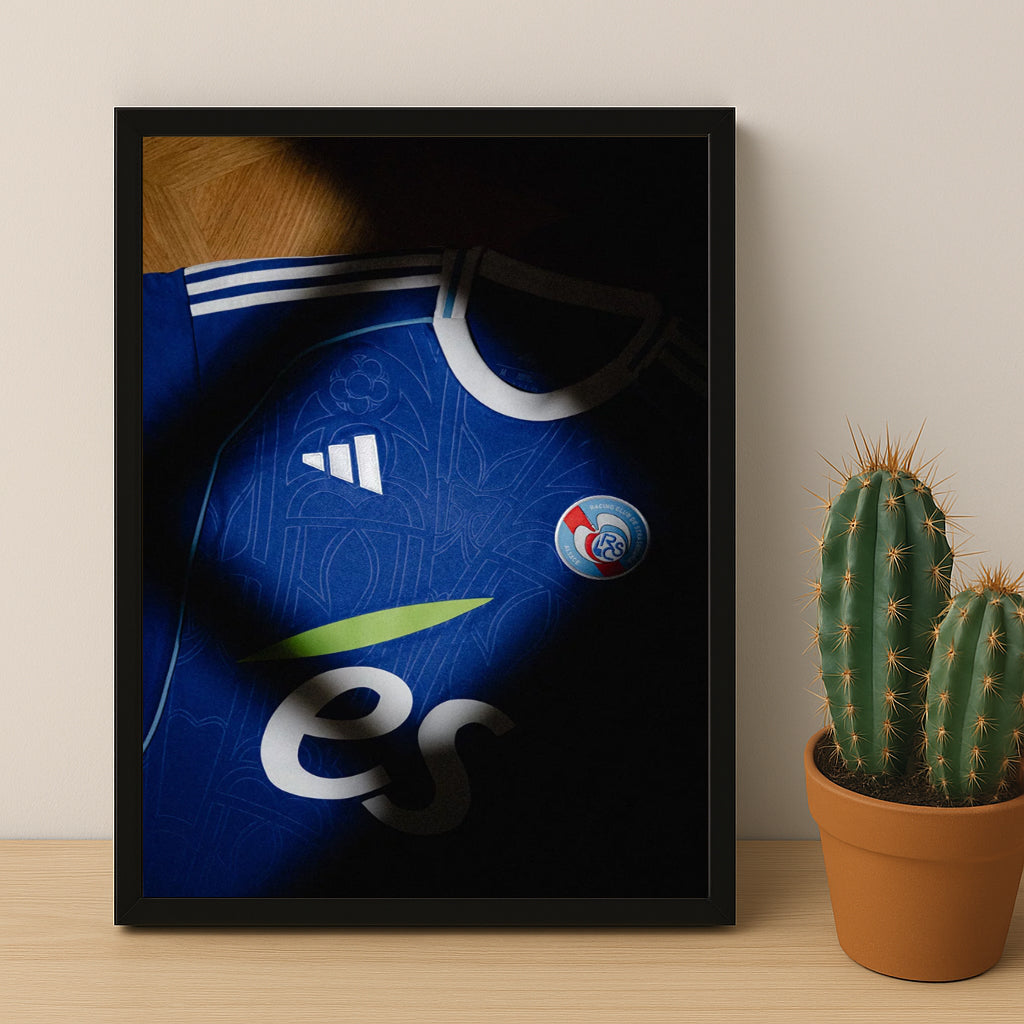 Cadre photo - Maillot FC Strasbourg 2026