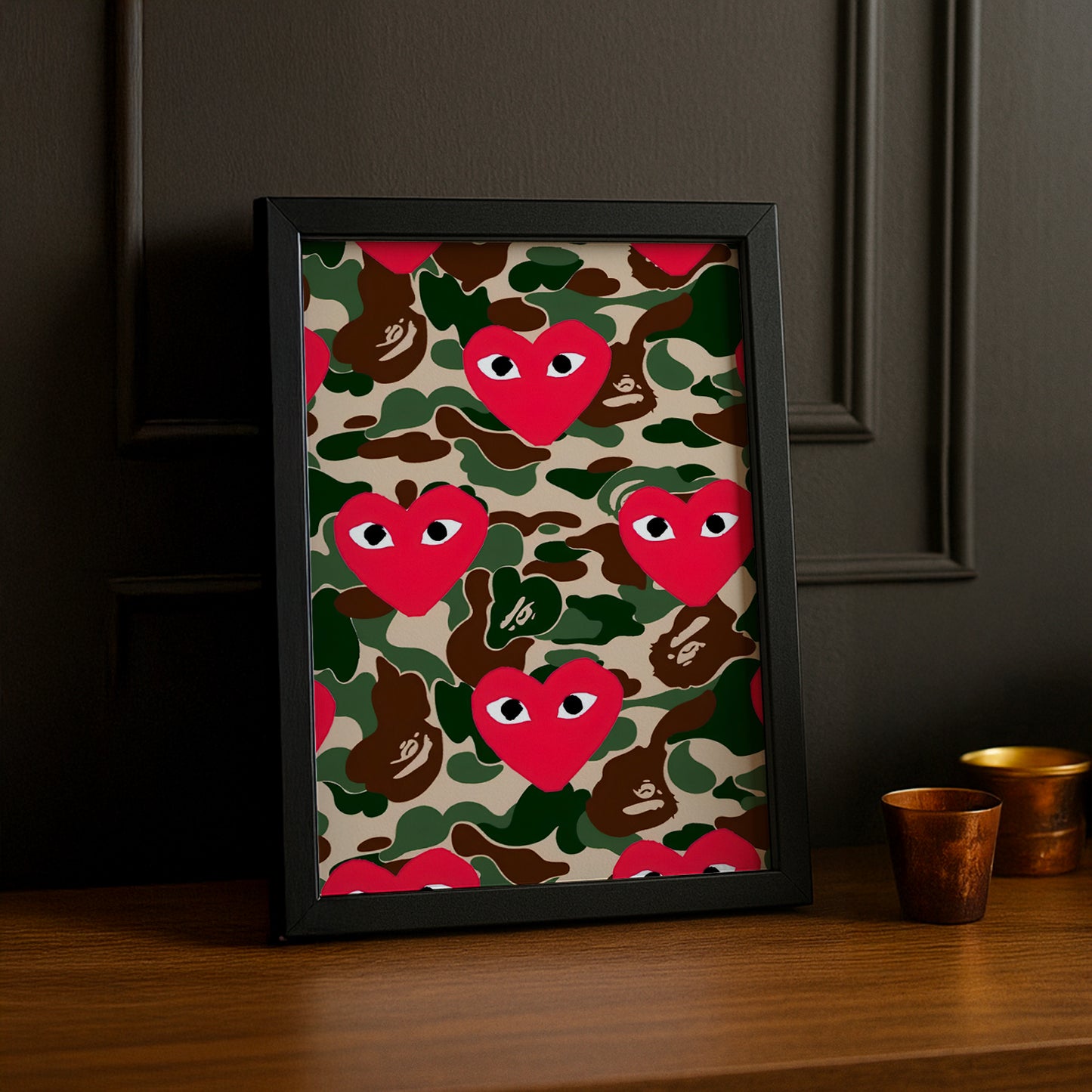 Cadre photo Comme des garçons