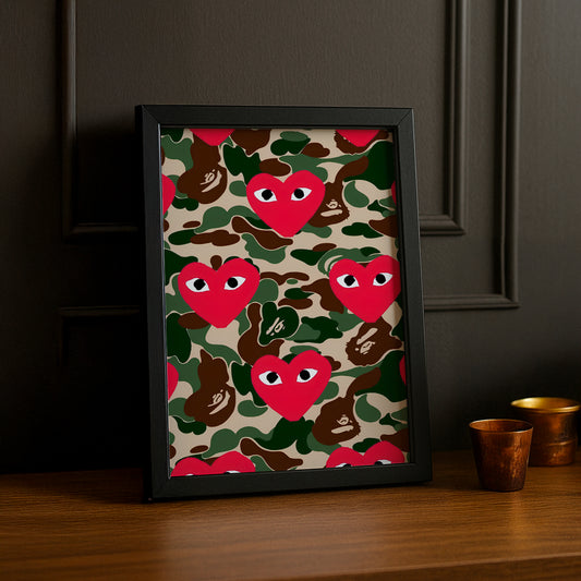 Cadre photo Comme des garçons