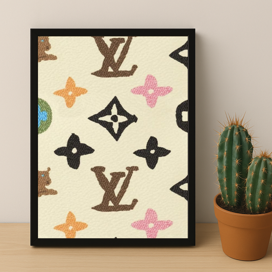 Cadre photo Louis Vuitton multi-couleurs