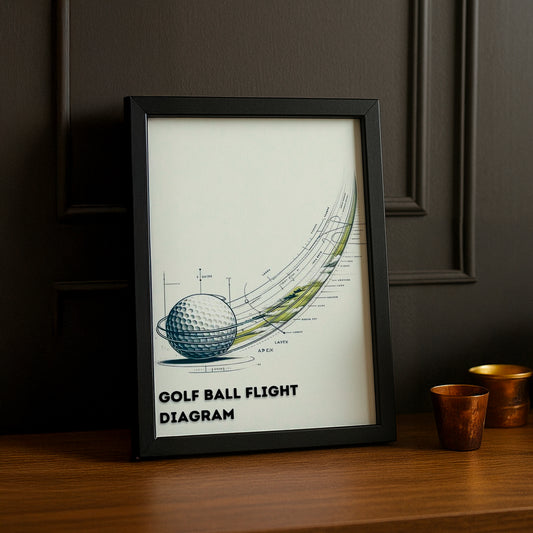 Cadre Photo Golf - Ball Flight Diagram