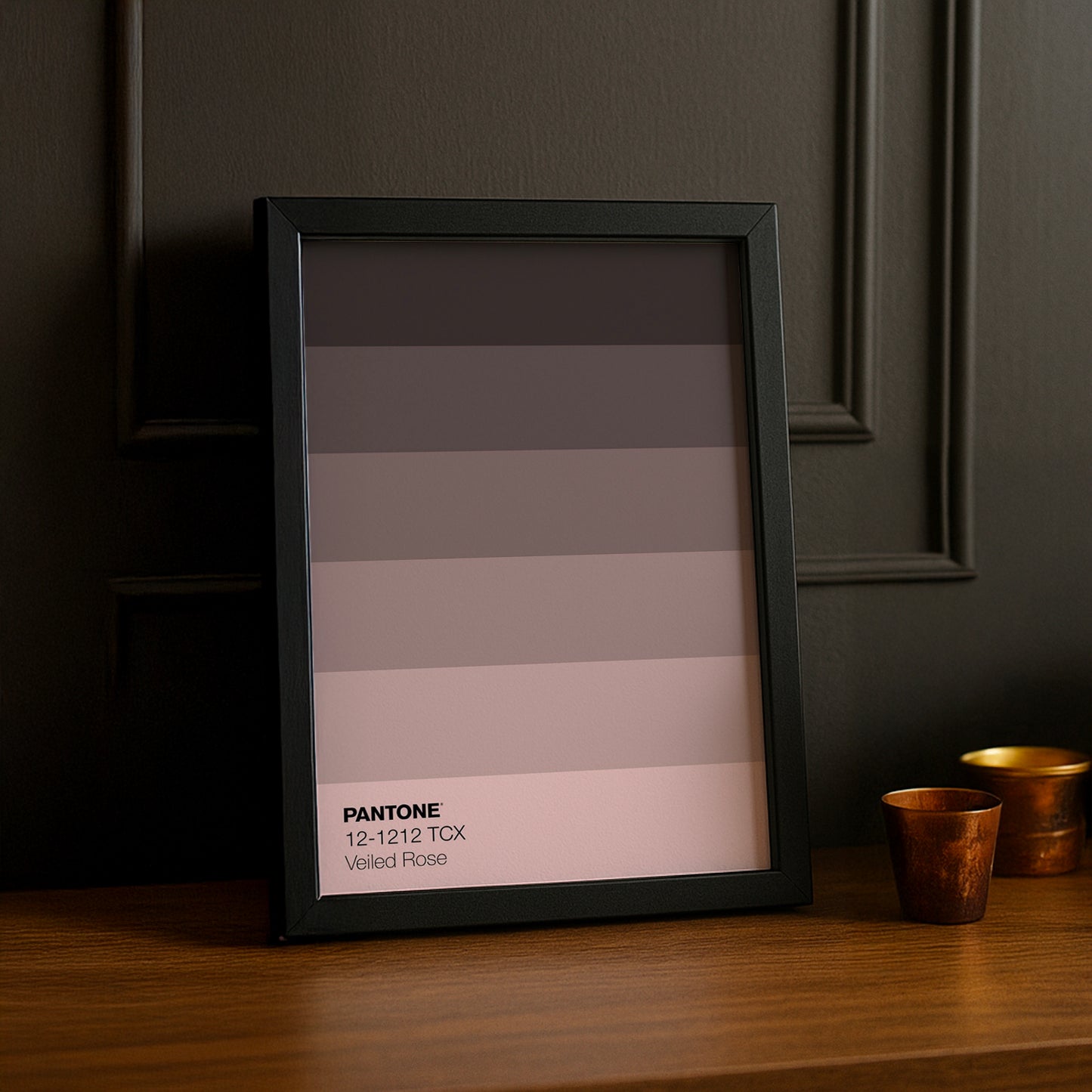 Cadre Photo Pantone Dégradé - Veiled Rose