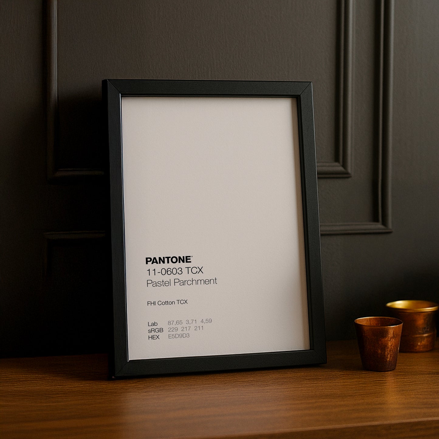 Cadre Photo Pantone - Pastel Parchment