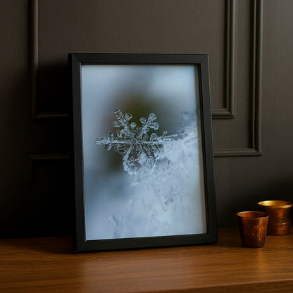 Poster Photo Naturel - Un Flocon