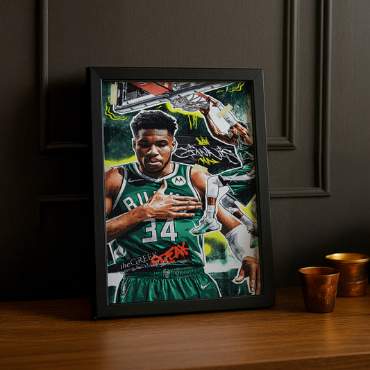 Cadre photo Giannis NBA