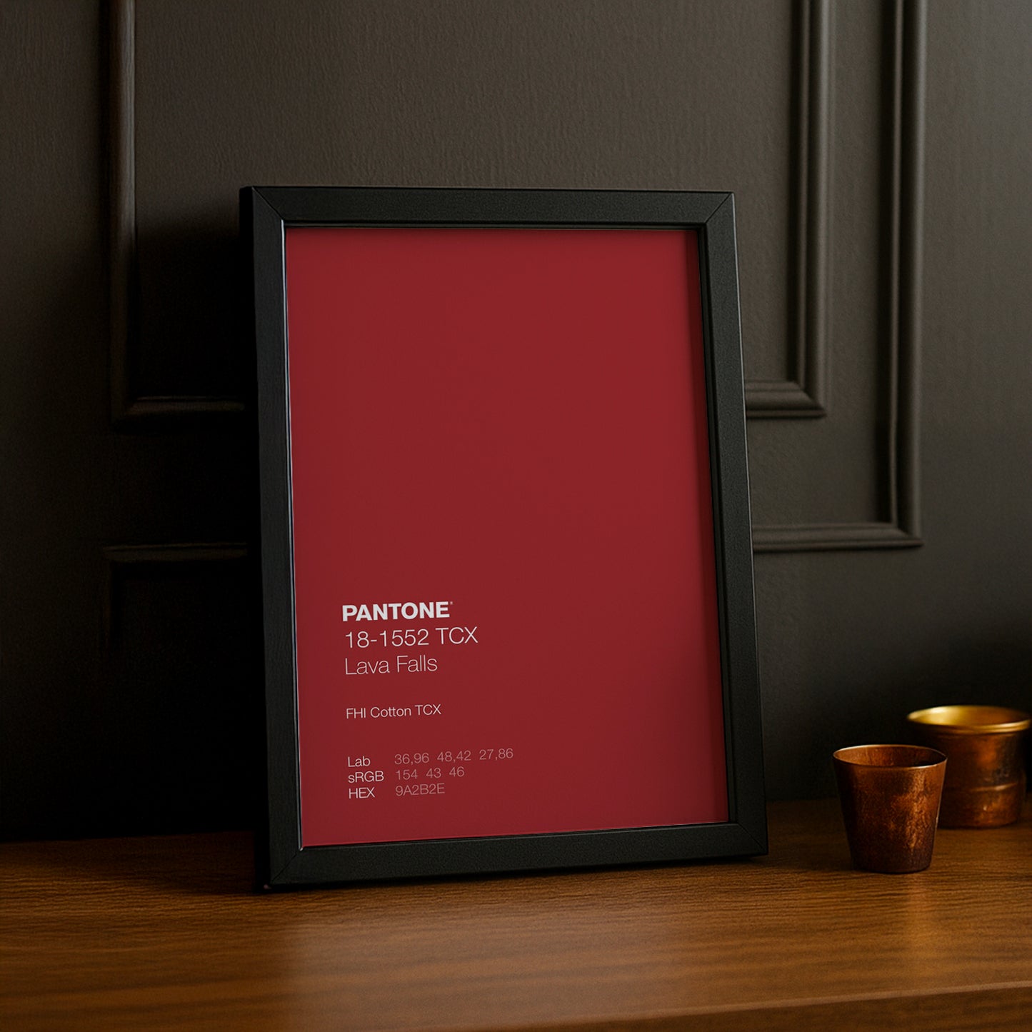 Cadre Photo Pantone - Lava Falls