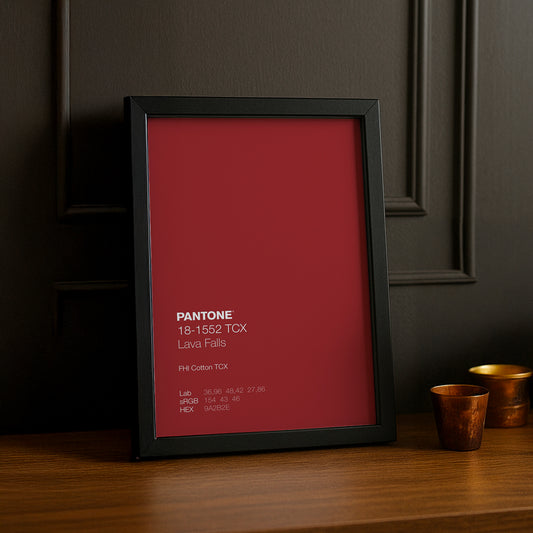 Cadre Photo Pantone - Lava Falls