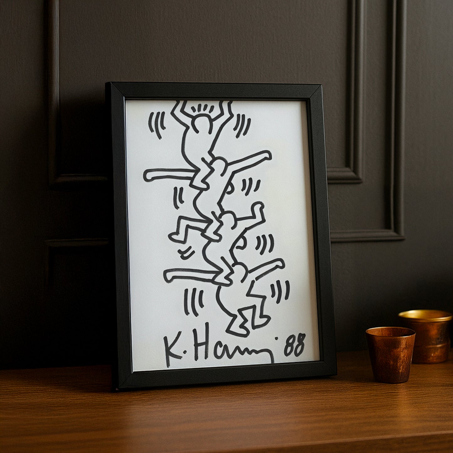 Cadre Photo Keith Haring - 88