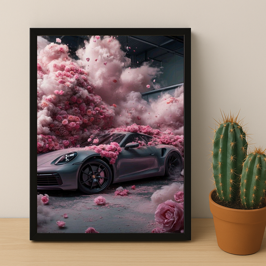 Porsche - Explosion de couleurs