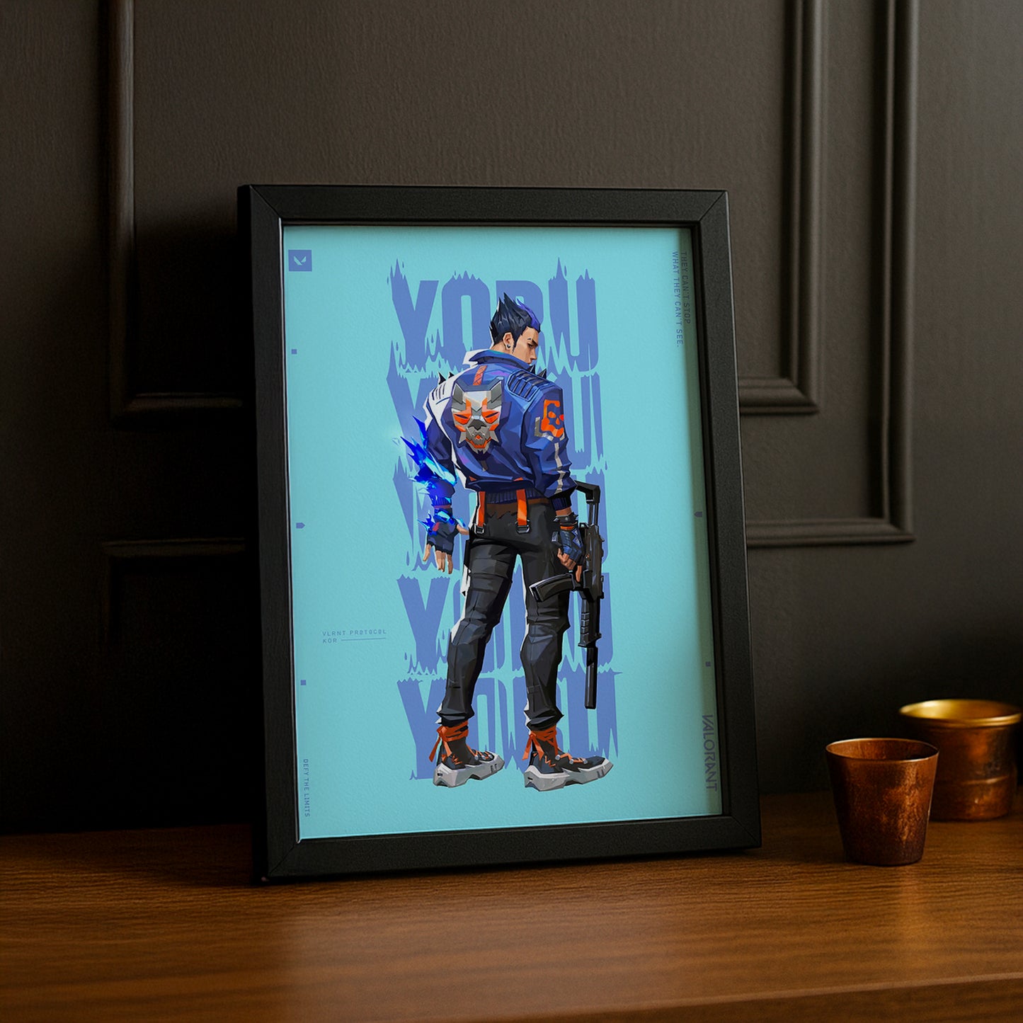 Cadre Photo Valorant - Yoru