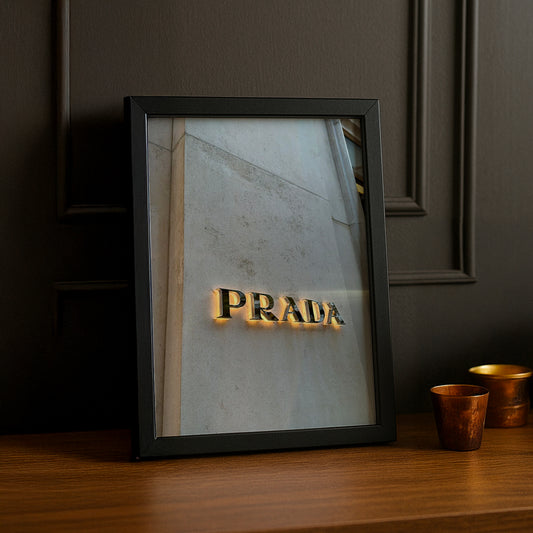 Cadre Photo Prada - Gold