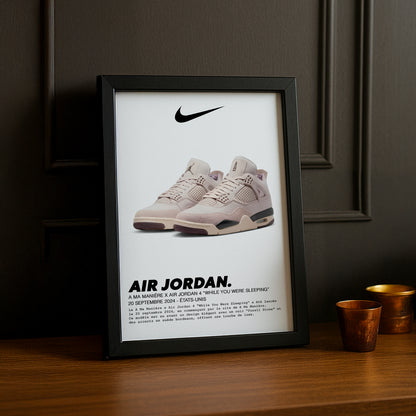 Air Jordan 4 x A Ma Manière „While You Were Sleeping“-Fotorahmen 